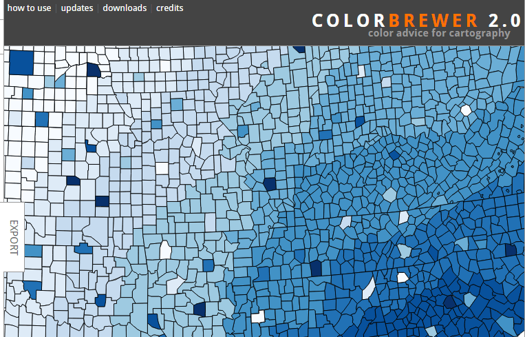Consejos de colores para mapas cartográficos (y por qué no algunos gráficos)