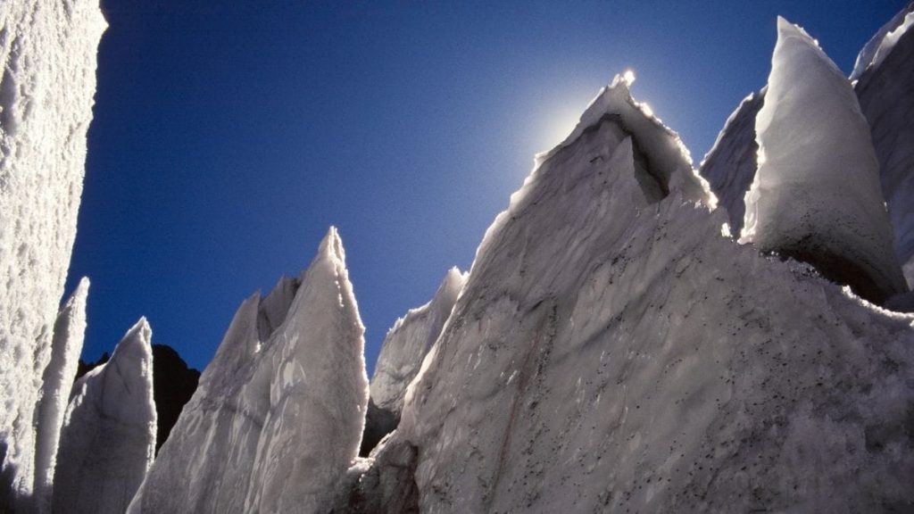 los glaciares de roca